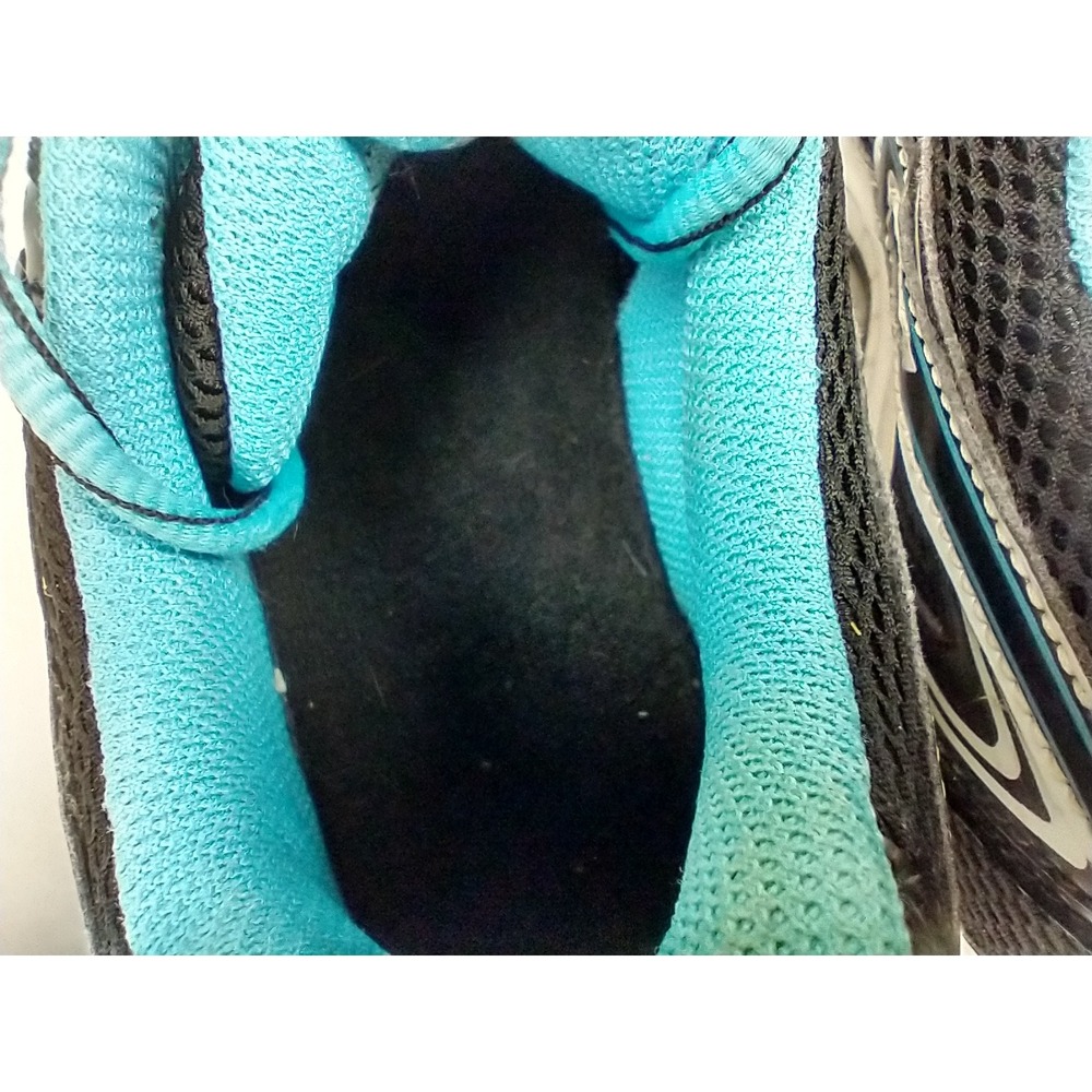 Asics Gel-Kanbarra 6 Womens Running Shoes Black Teal T188N Size 6.5 - Picture 6 of 12